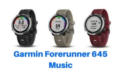 Novinka: Běžecké hodinky Garmin Forerunner 645 Music