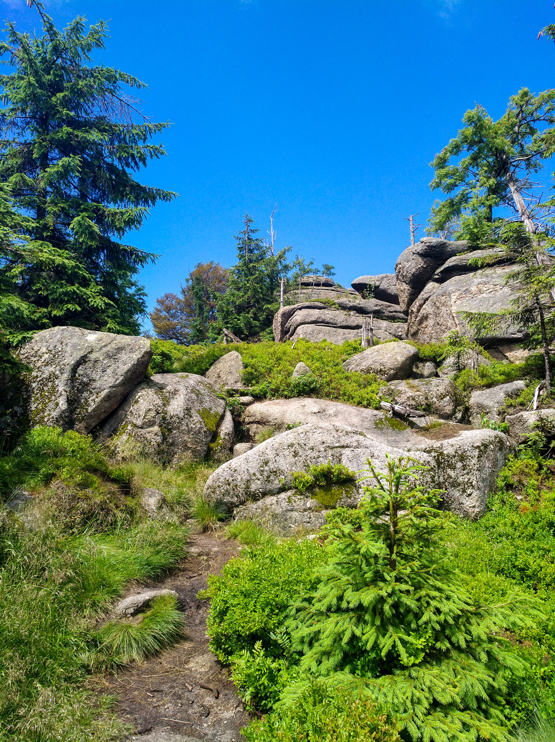Cesta na Polední kameny