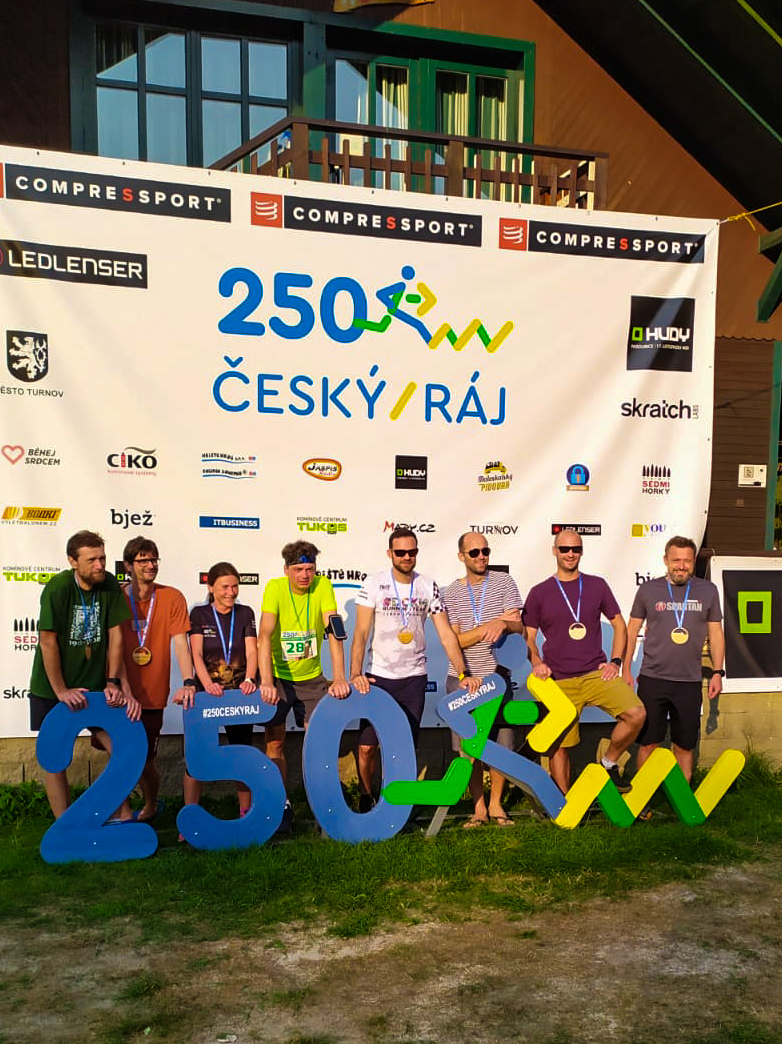 Boleslavští běžci - 250 Český ráj - cílovka