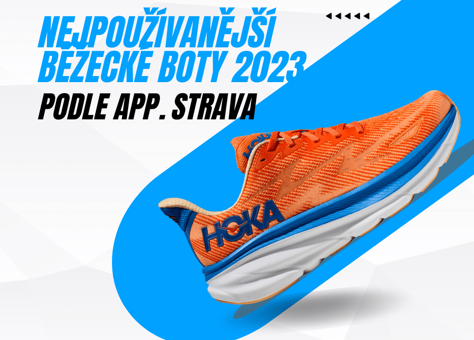 Nejpoužívanější běžecké boty podle app.Strava 2023