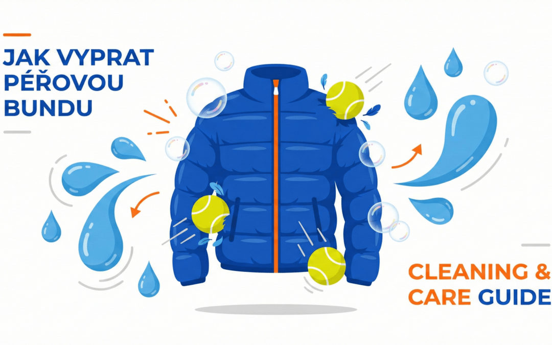 Návod krok za krokem: Jak vyprat péřovou bundu a nezničit ji