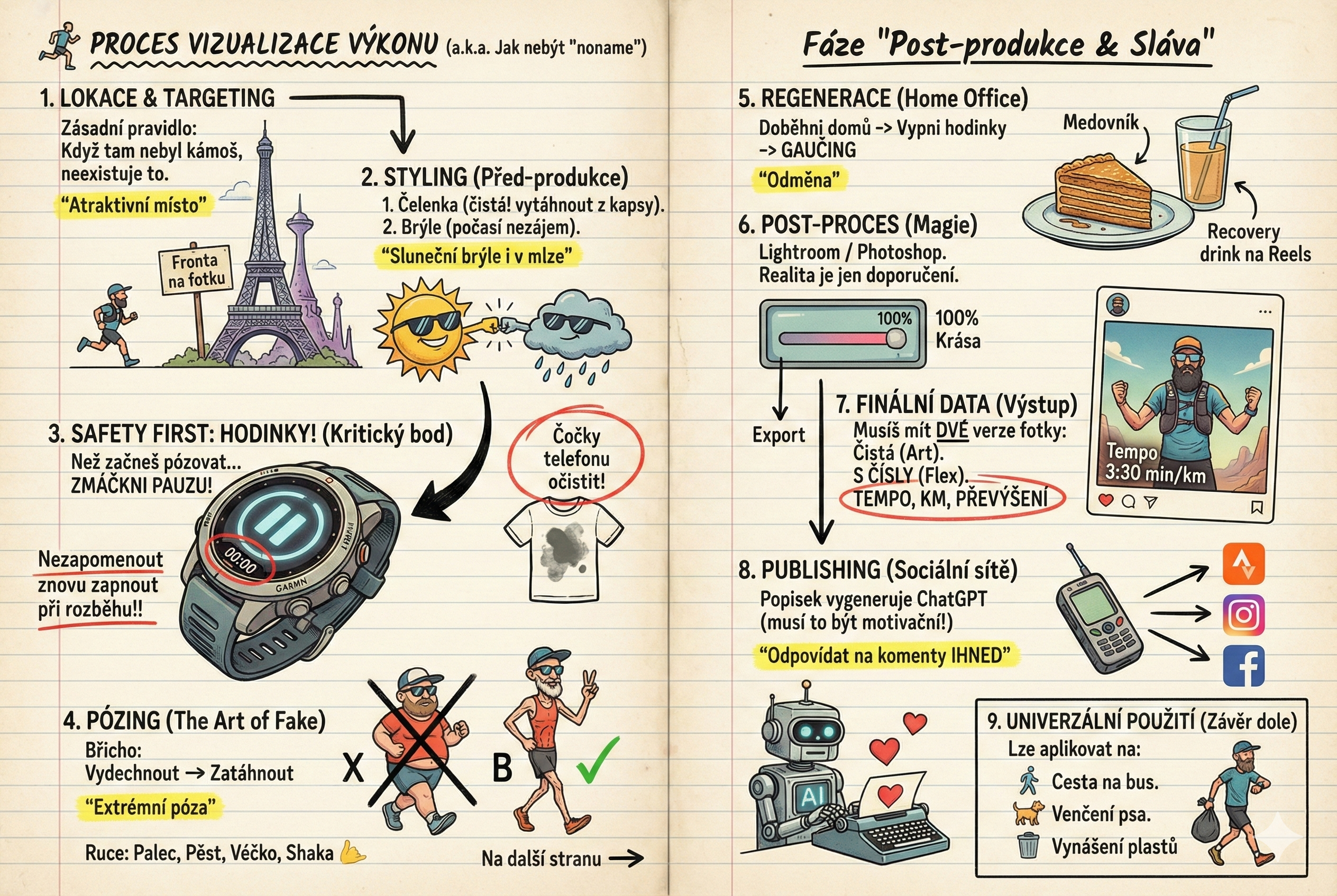 tutoriál: Jak se vyfotit při běhání tutoriál: Jak se vyfotit při běhání